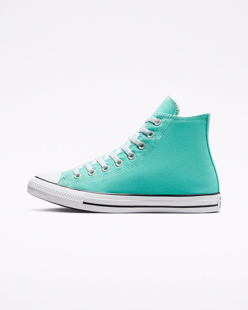 Women's Converse Chuck Taylor All Star Seasonal Color High Top Shoes Light Turquoise | AU 3C946L